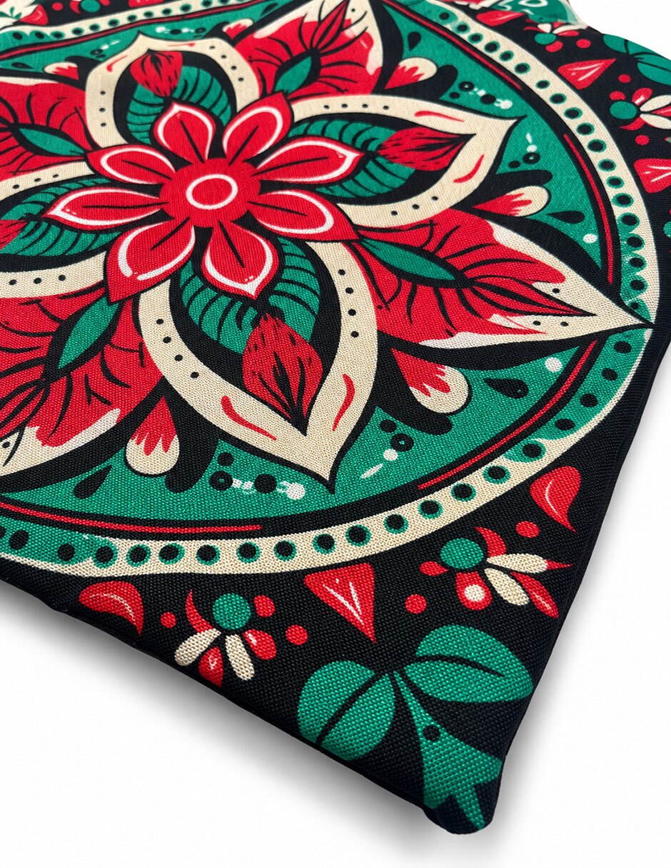 Set de cojín decorativo Beikia Navideños Mandalas 3