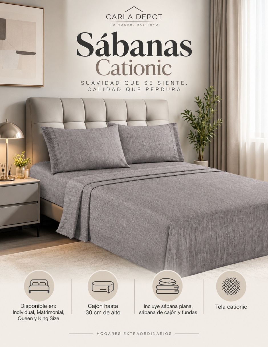 Juego de sábanas de Microfibra 3
