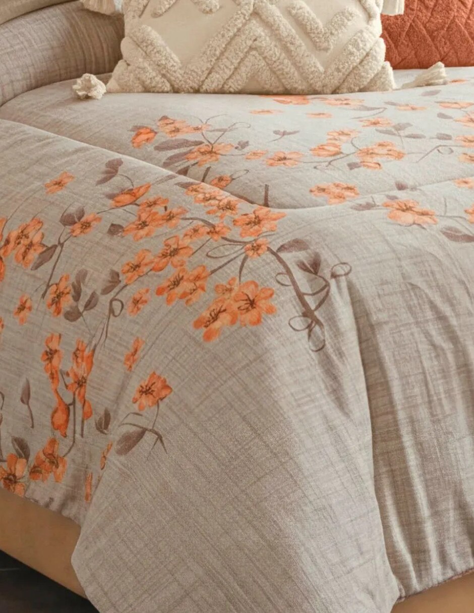 Cobertor No aplica Invernal Flor de Arcilla estampado Floral 4
