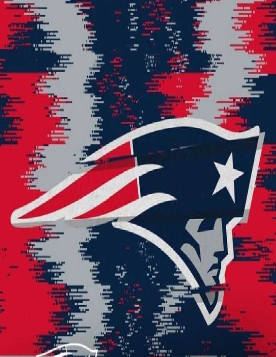 Frazada clásica de tejido suave new england patriots