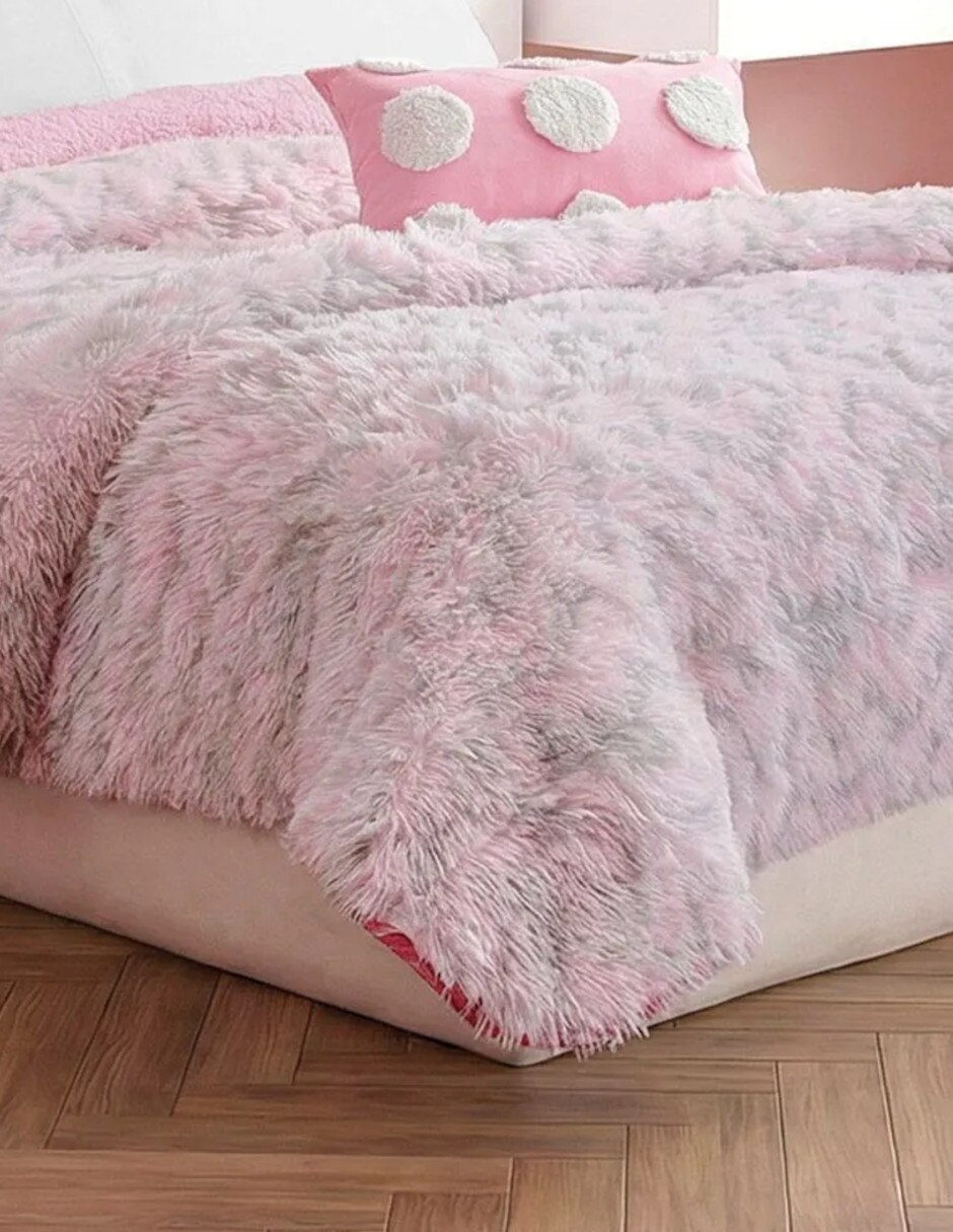 Cobertor No aplica Faux Fur Pétale estampado Texturizado 4