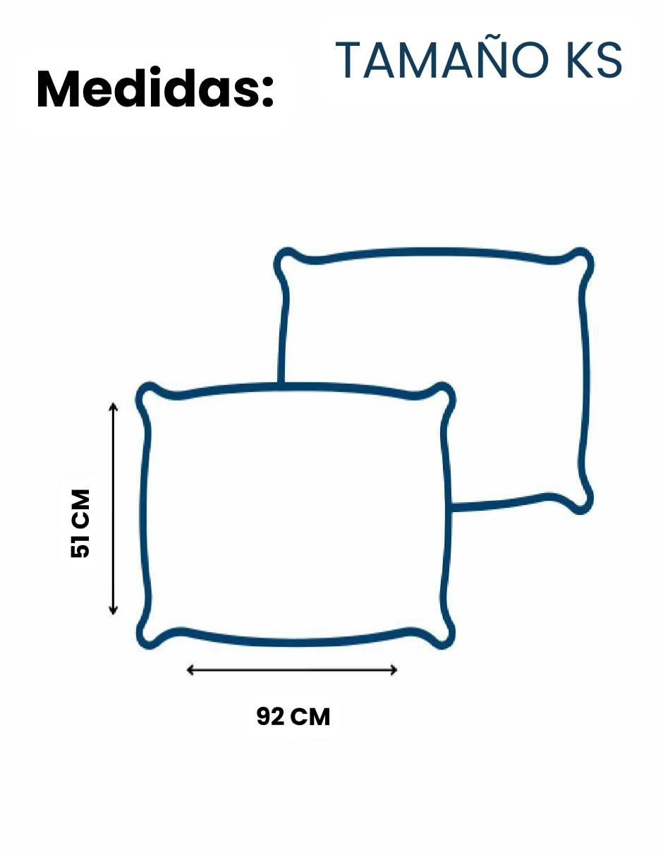 Set de almohada cooling firmeza media 9
