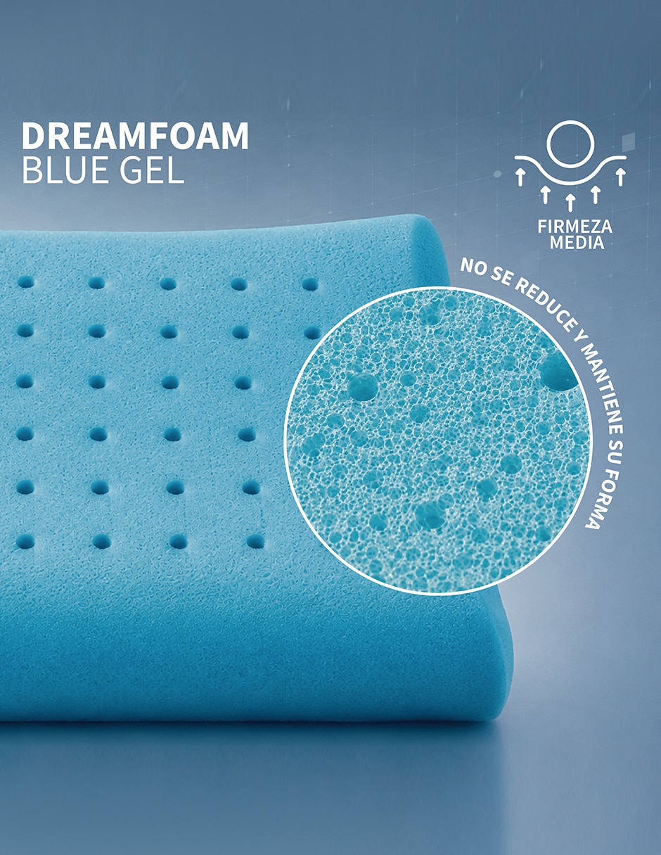 Set de almohada bluegel firmeza media 6