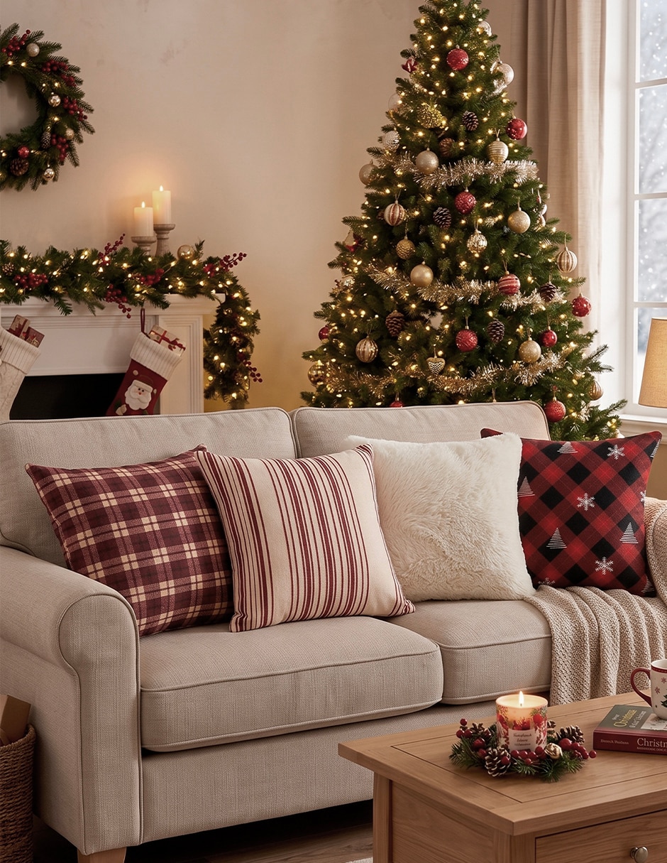 Set de cojín decorativo navidad 3