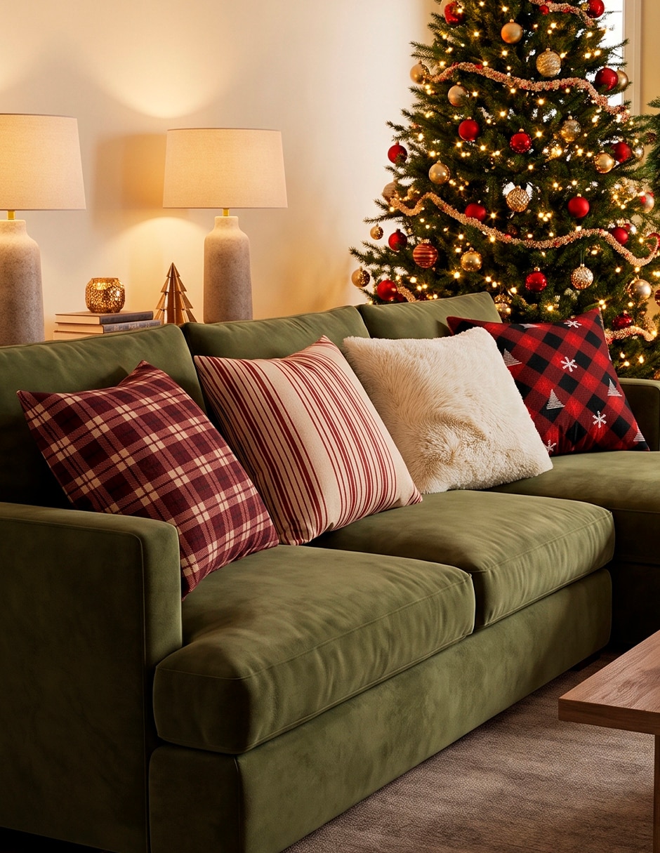 Set de cojín decorativo navidad 10