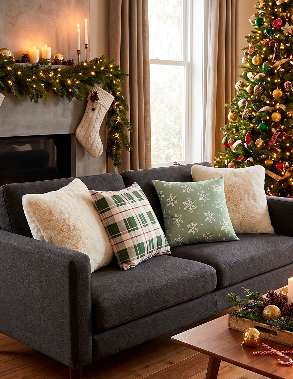 Set de cojín decorativo navidad 3