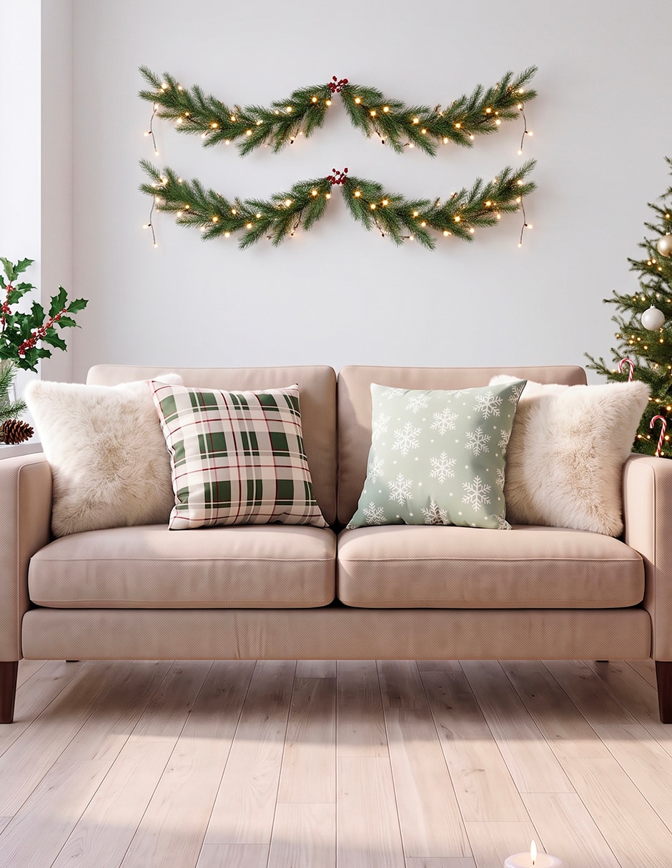 Set de cojín decorativo navidad 10