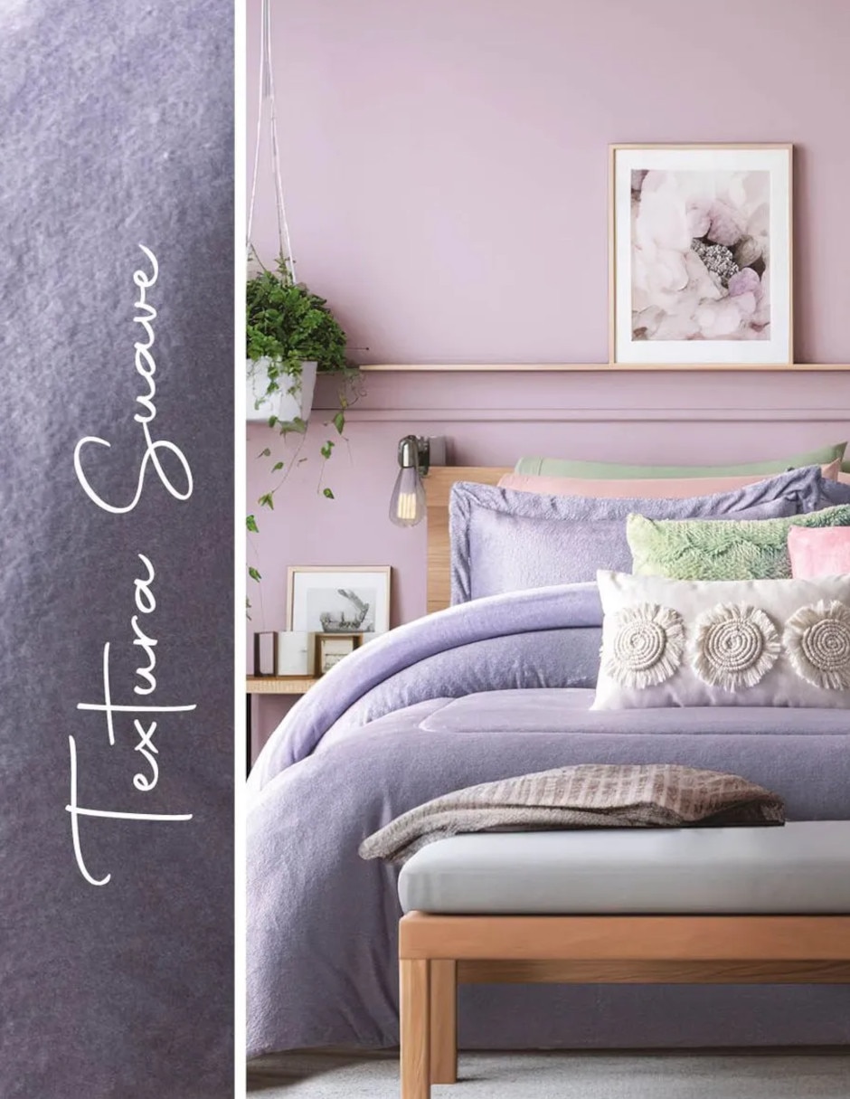 Cobertor No aplica Nube Lavanda estampado Liso 4
