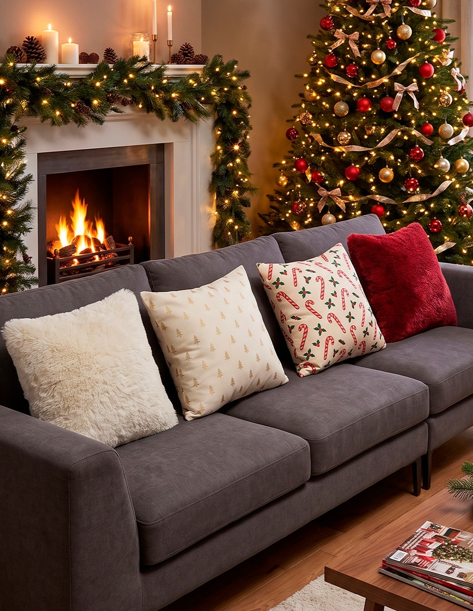 Set de cojín decorativo navidad 10