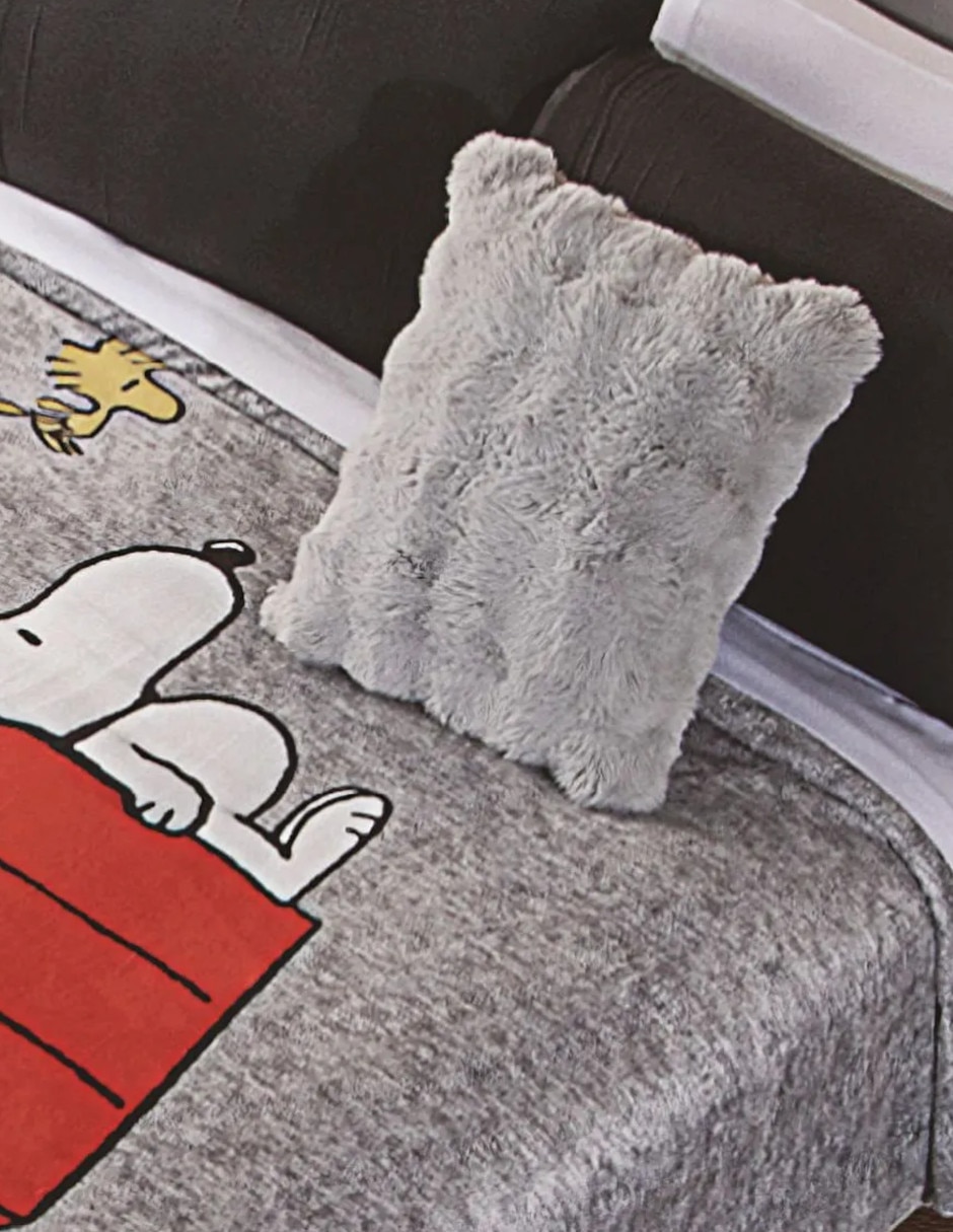 Cobertor snoopy ligero snoopy home estampado infantil