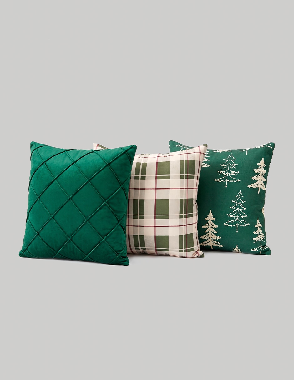 Set de cojín decorativo navideño