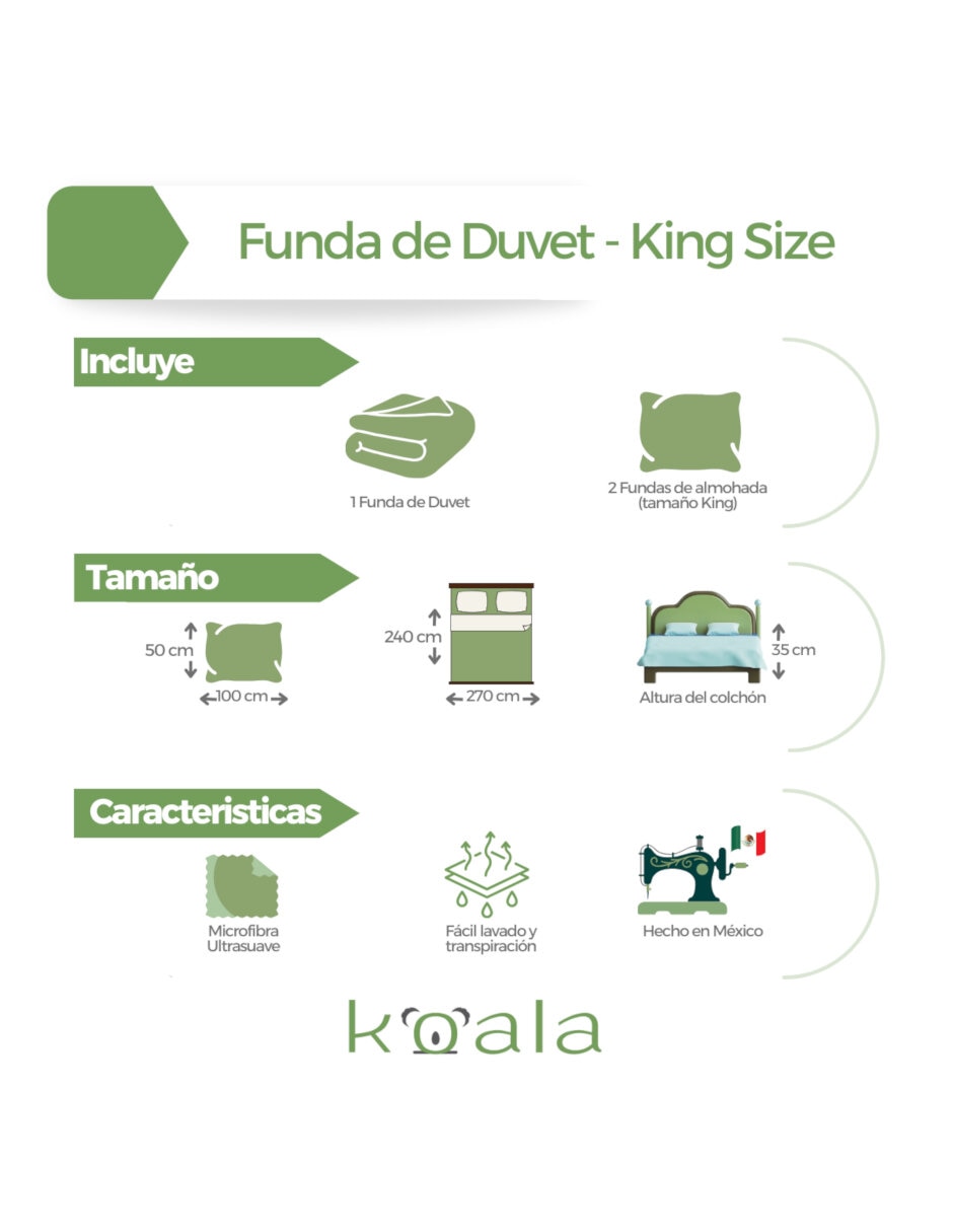 Funda duvet koala estampada 6