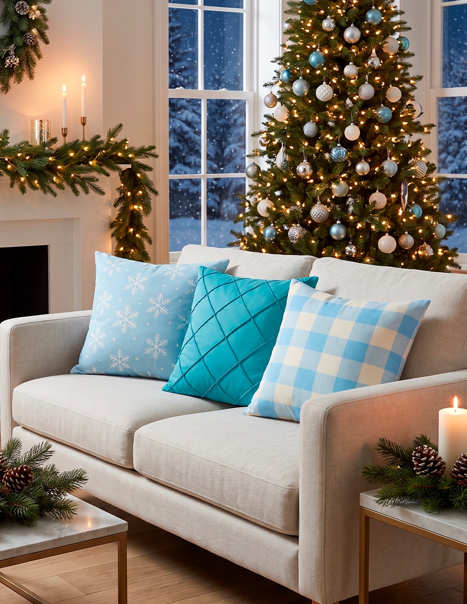 Set de cojín decorativo navidad 10