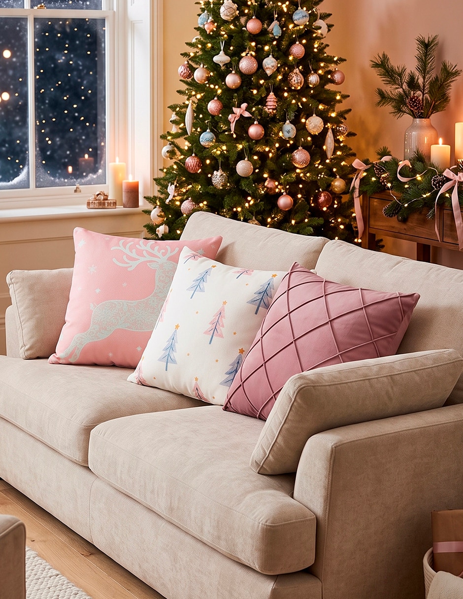 Set de cojín decorativo navidad 5