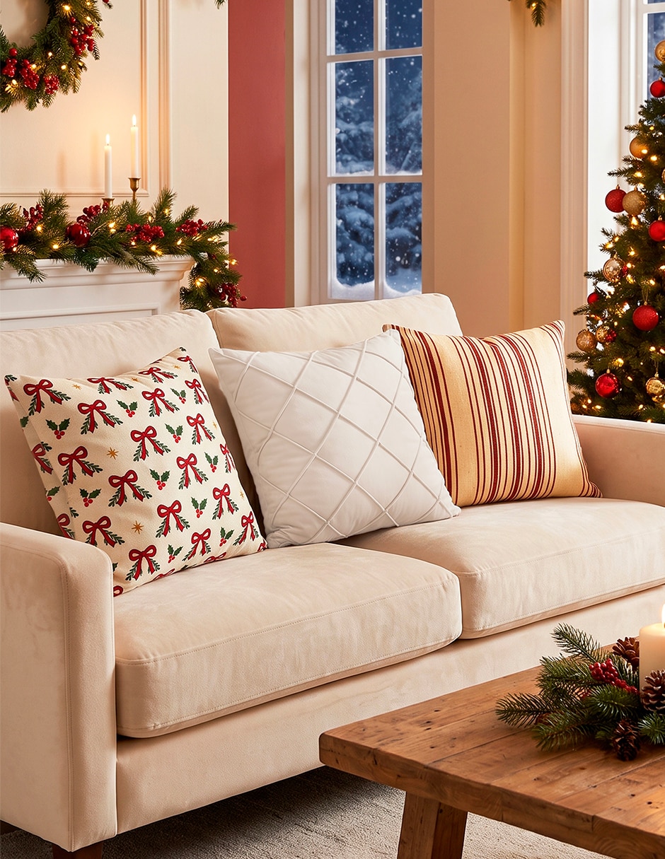 Set de cojín decorativo navidad 5