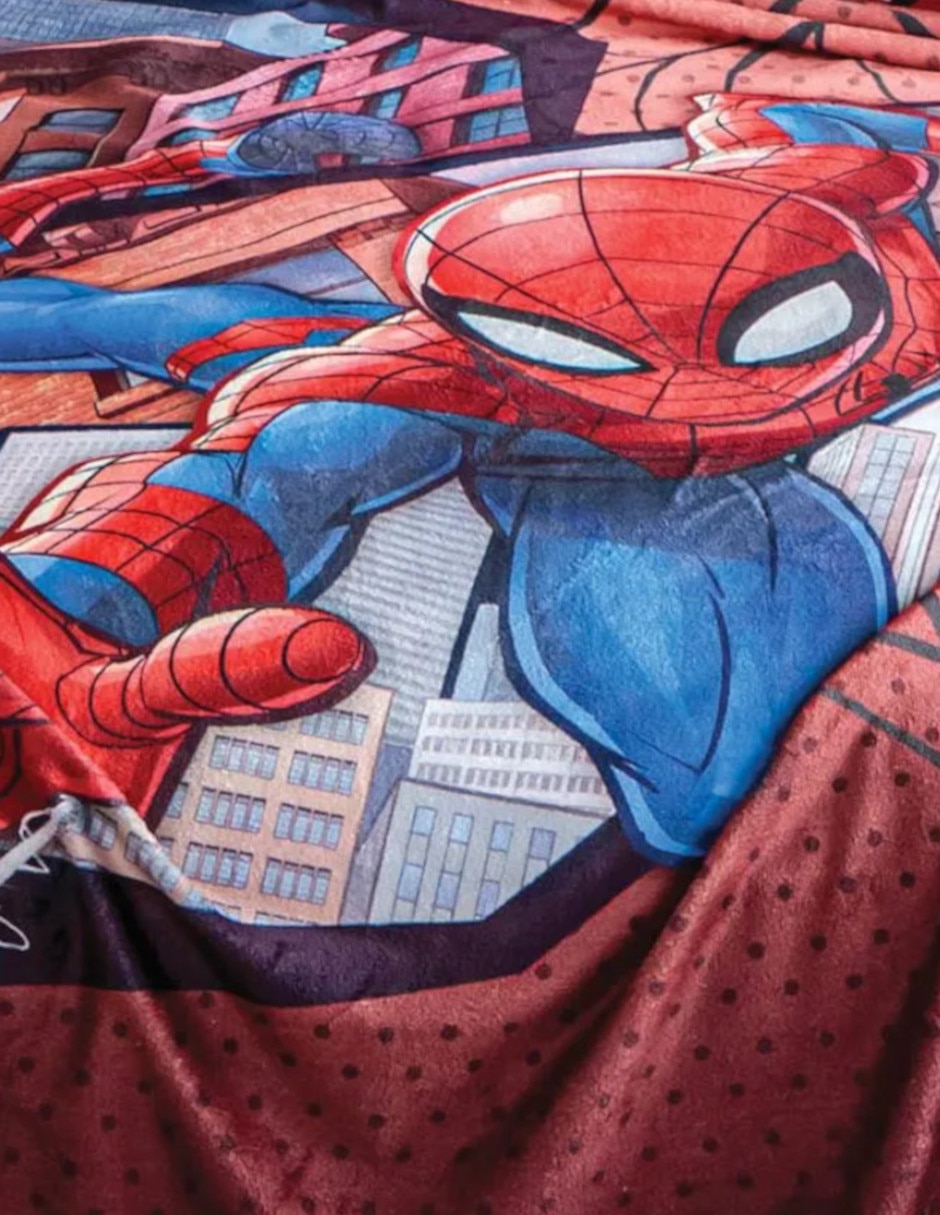 Cobertor marvel spiderman ligero spiderman pro estampado infantil 2