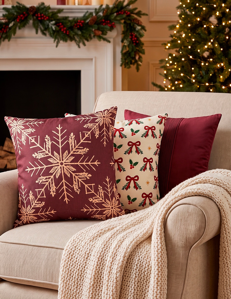 Set de cojín decorativo navidad 6