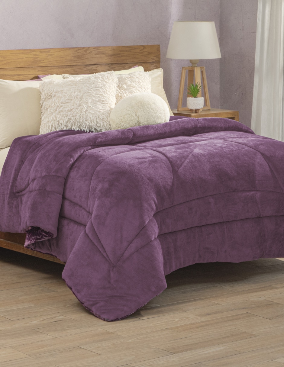 Cobertor No aplica Frosted Velvet Prugna estampado Texturizado 4