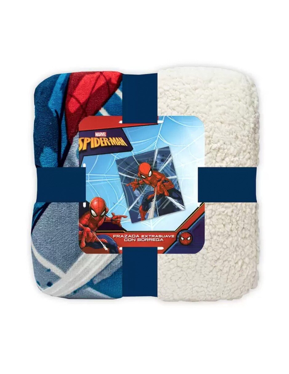 Frazada clásica de tejido plano infantil marvel 4