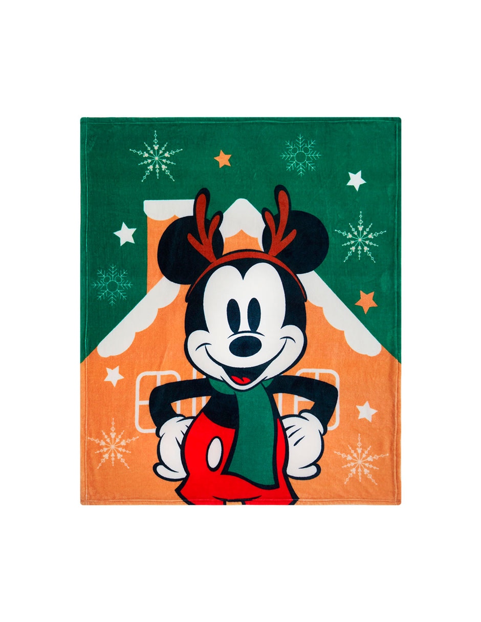 Frazada de tejido suave Serenity Happy Navidad Mickey Mouse Frazada de tejido suave Serenity Happy Navidad Mickey Mouse