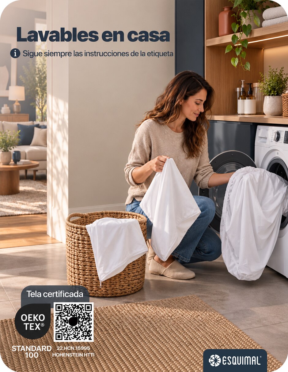 Protector de colchón 100% Transpirable Acolchado impermeable 8