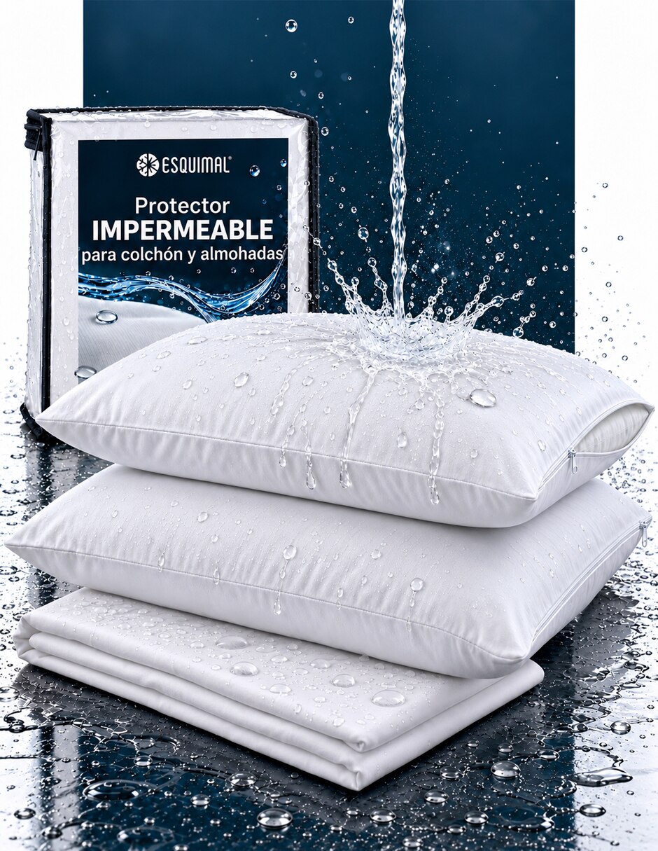Protector de colchón 100% Transpirable Acolchado impermeable 9
