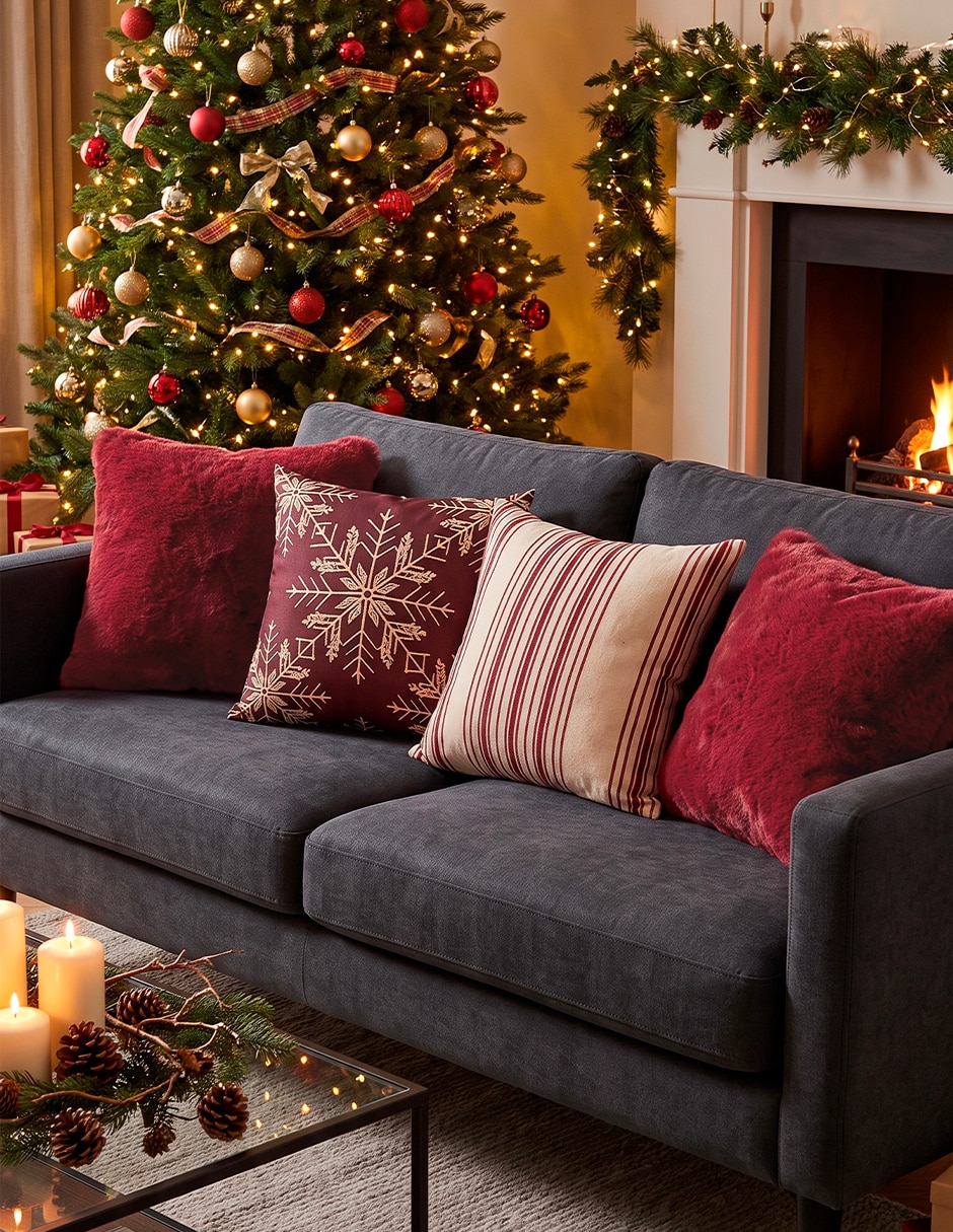 Set de cojín decorativo Navidad 3