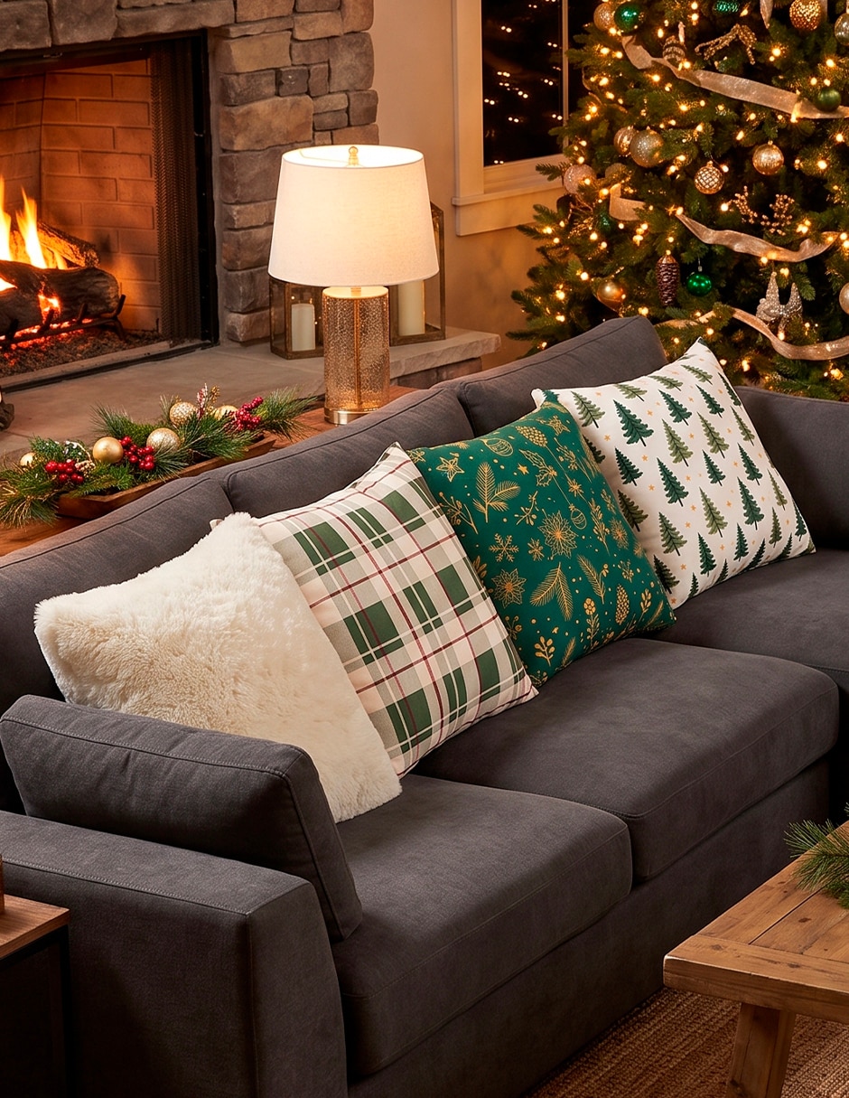 Set de cojín decorativo Navidad 4