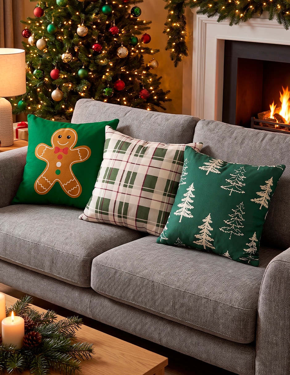Set de cojín decorativo Navidad 3