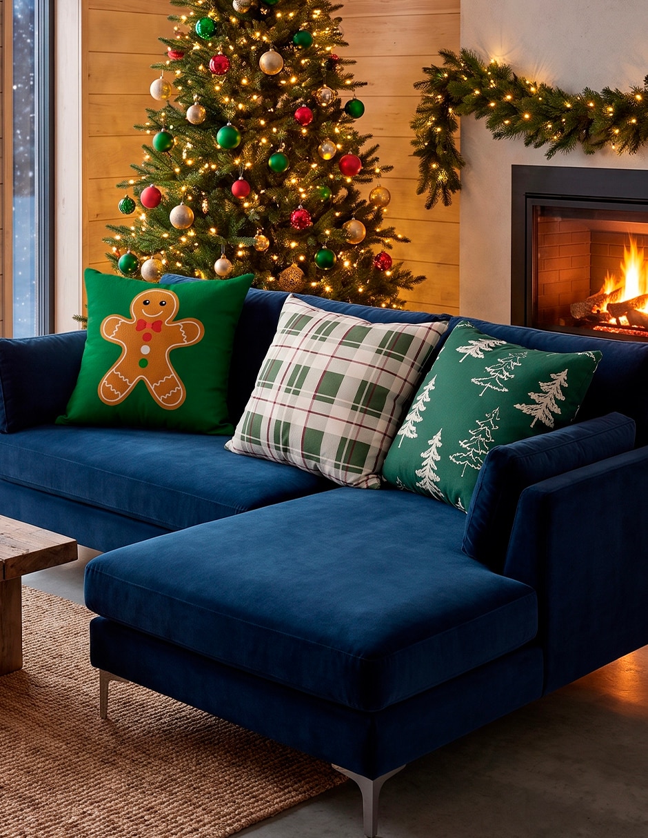 Set de cojín decorativo Navidad 4