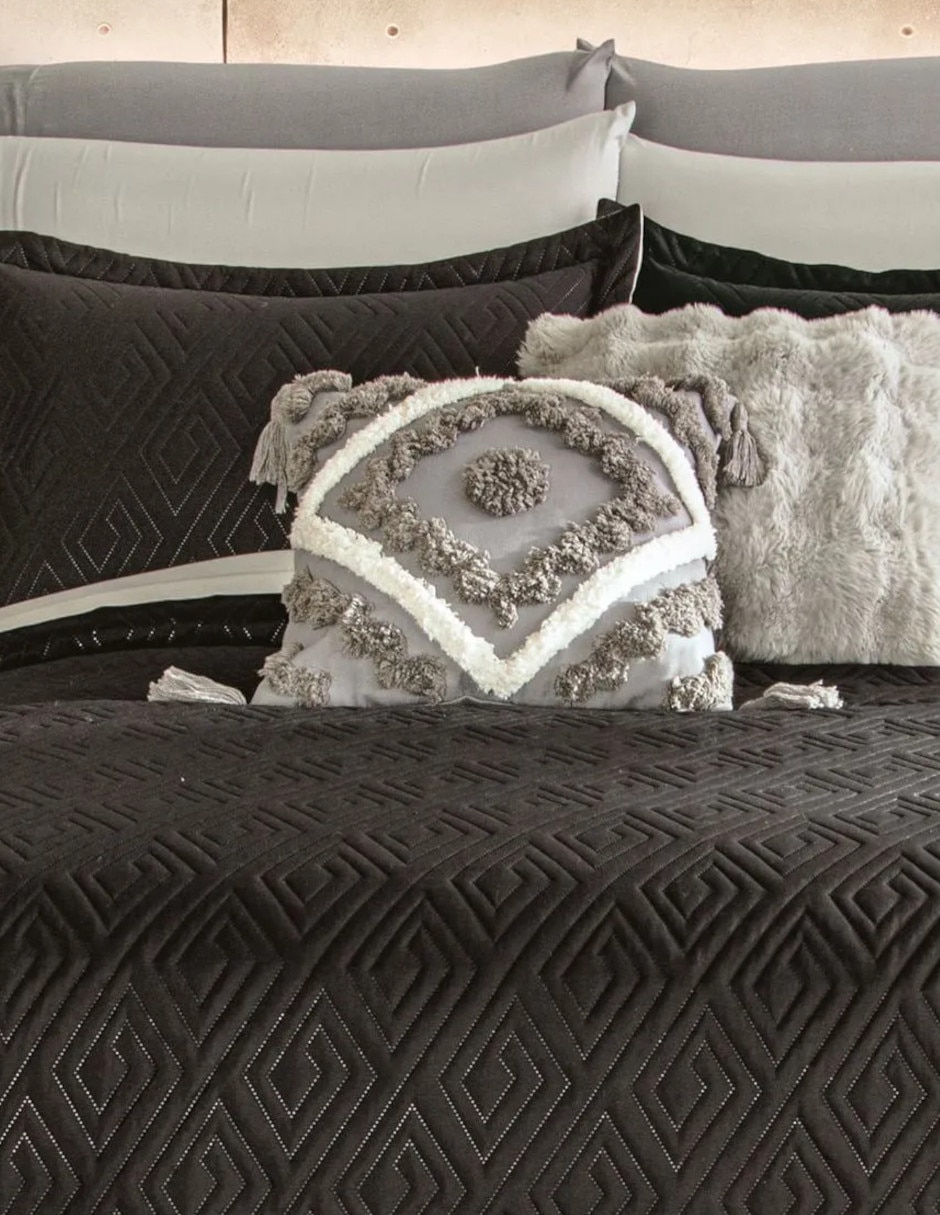 Set de colcha Volante Black Truffle 6