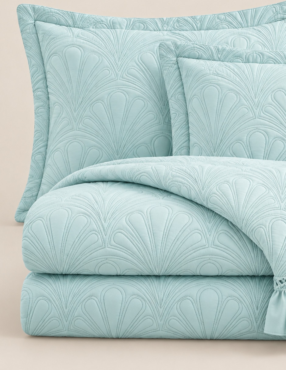 Set de colcha Volante Acqua Sorbet 3