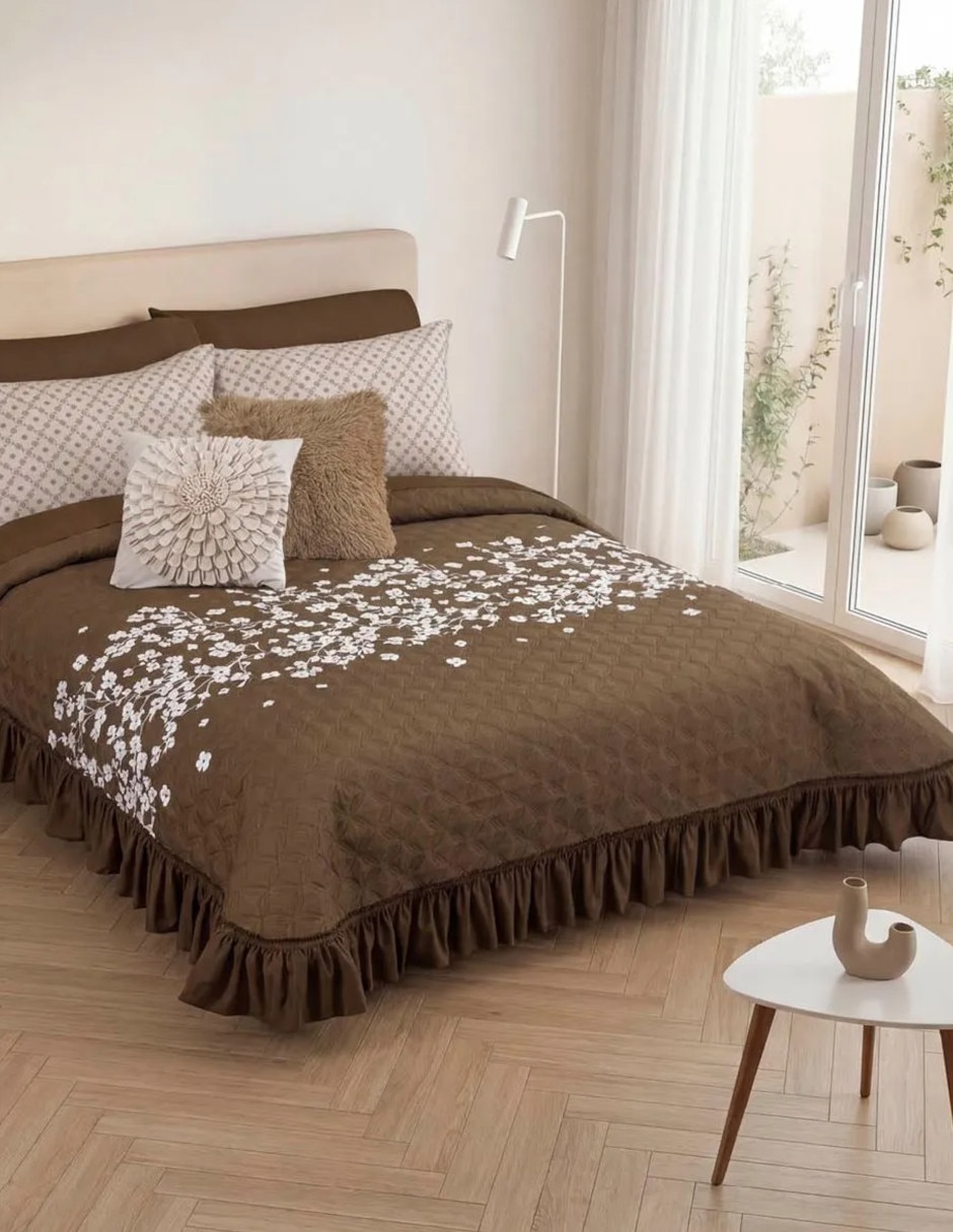 Set de colcha Volante Woodland Bloom Set de colcha Volante Woodland Bloom
