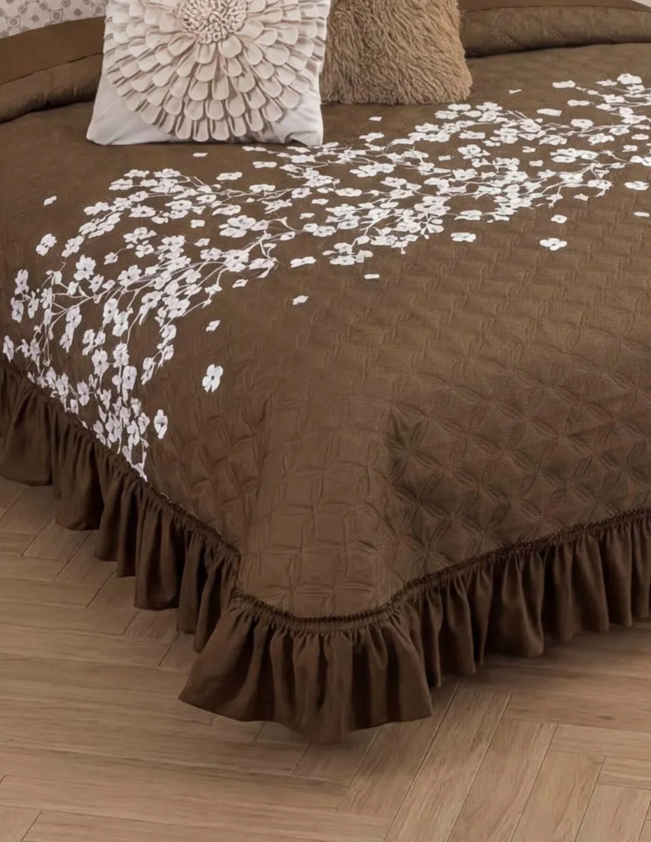 Set de colcha Volante Woodland Bloom 3