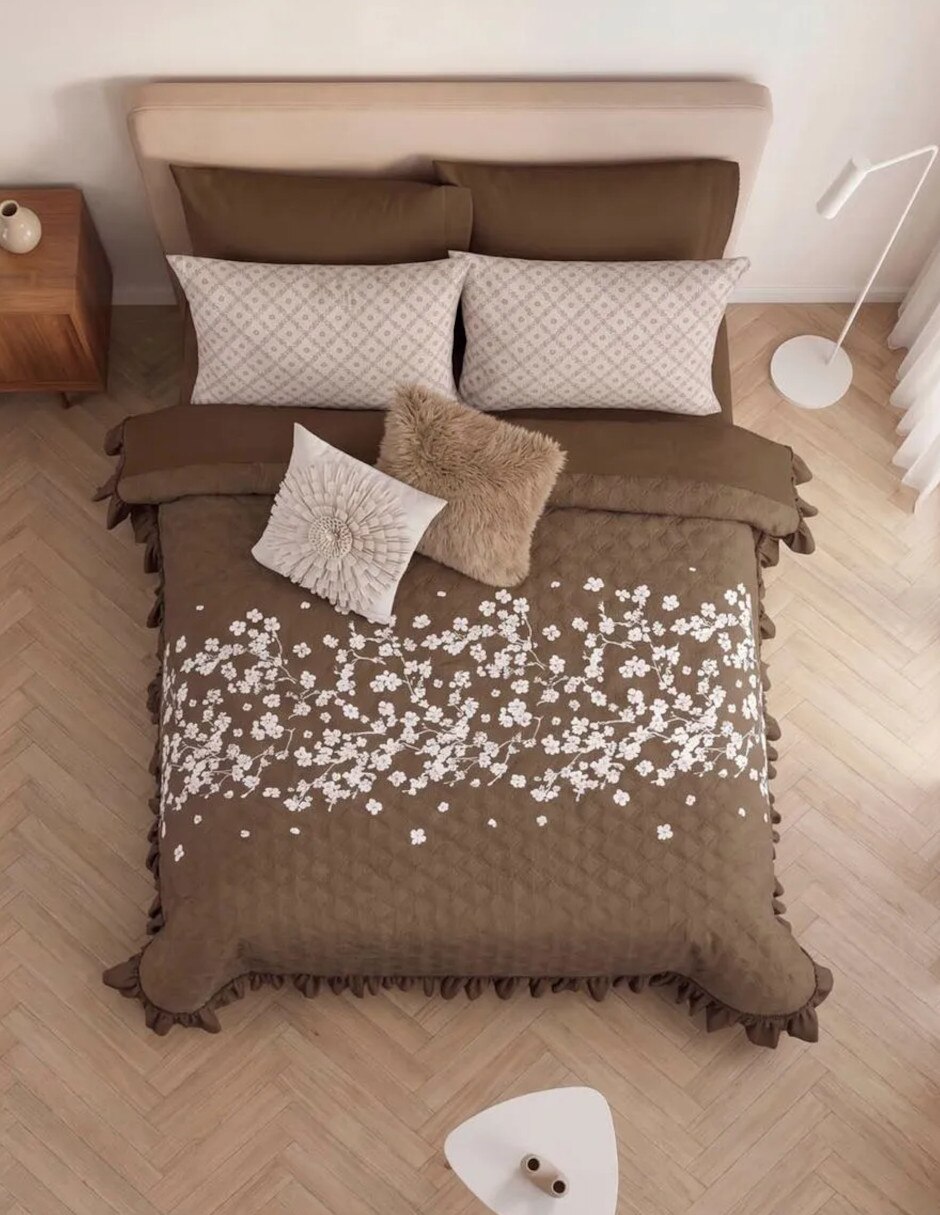 Set de colcha Volante Woodland Bloom 6
