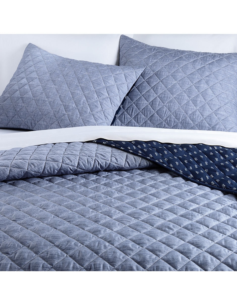 Set de colcha ALLEN NAVY 2