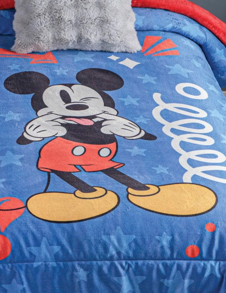 Cobertor Mickey Mouse Acolchado Invernal Mickey estampado Infantil 2