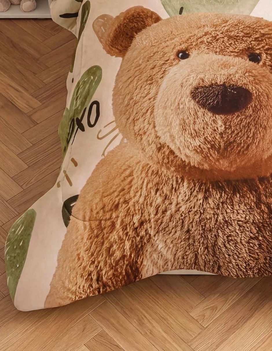 Cobertor Peludito Teddy XoXo estampado Infantil 5