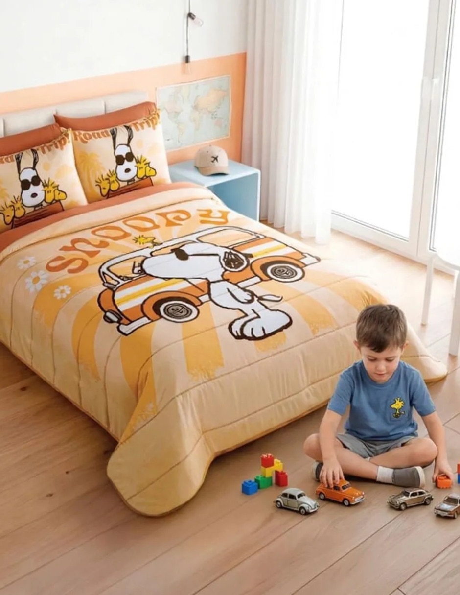 Colcha Snoopy Summer 2