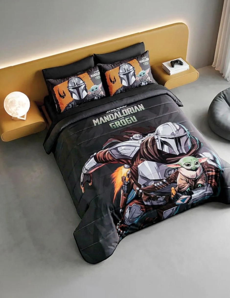 Colcha Mandalorian Grogu
