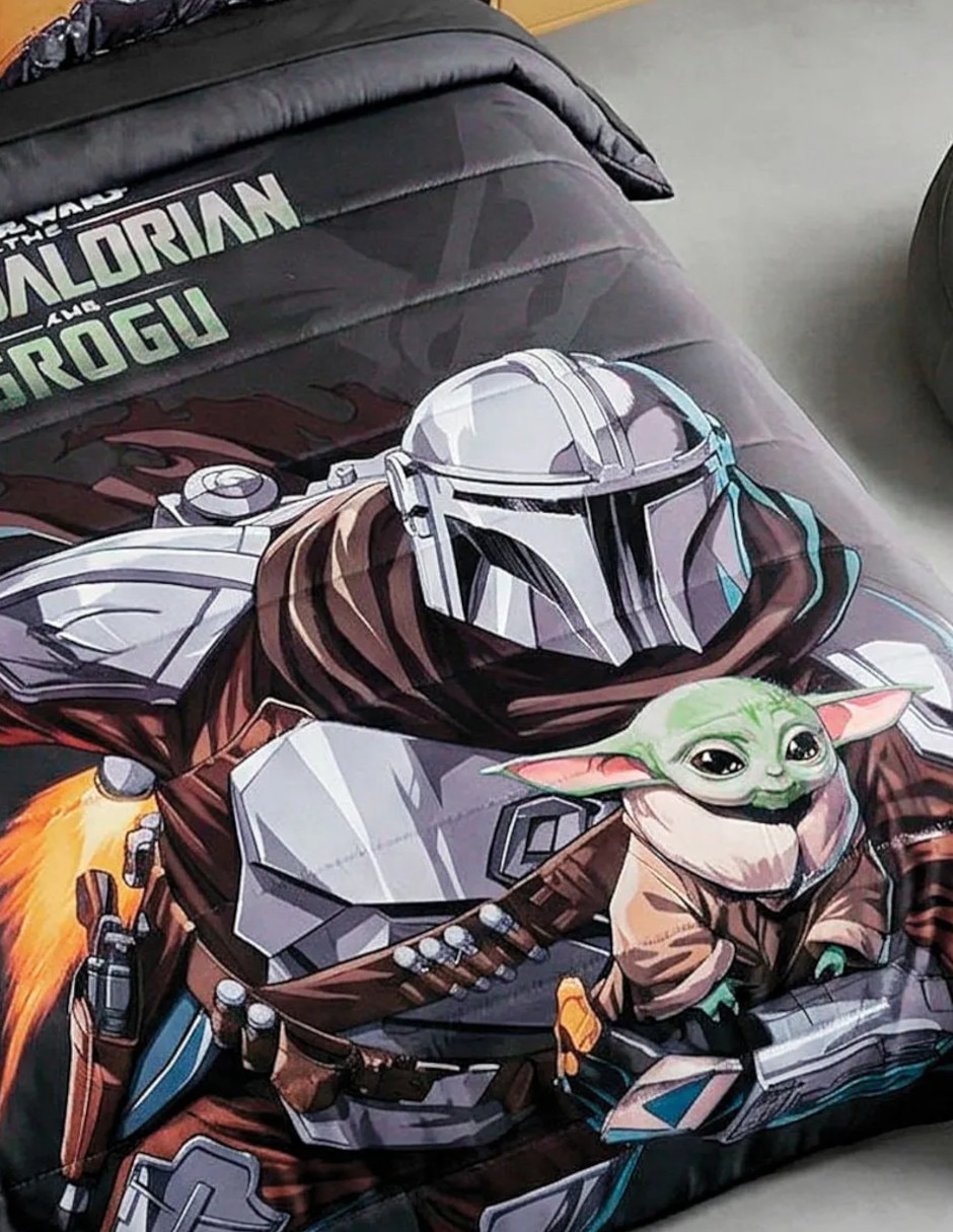 Colcha Mandalorian Grogu 5