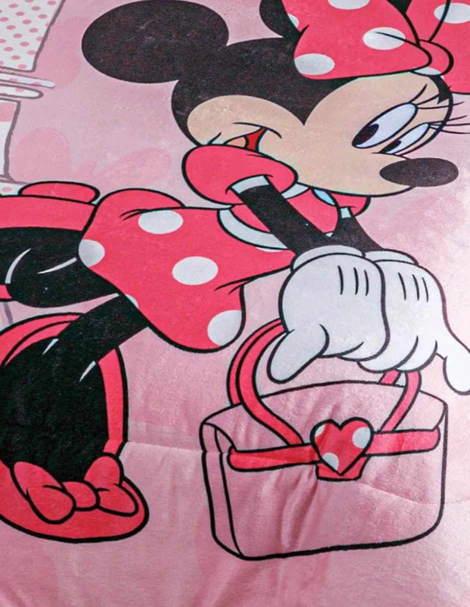 Cobertor Minnie Minnie Francia estampado Infantil 4