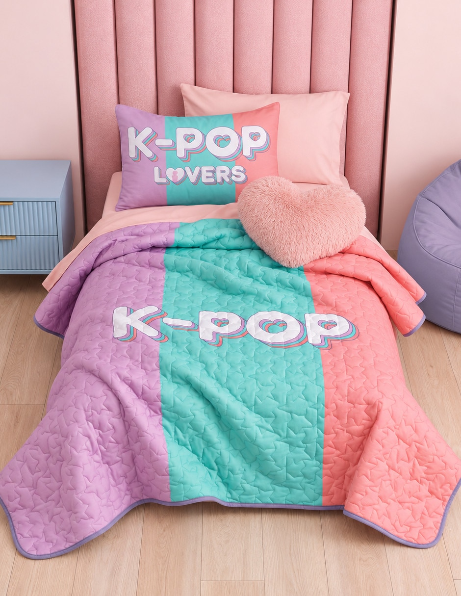 Set de colcha Ligera K-Pop 3