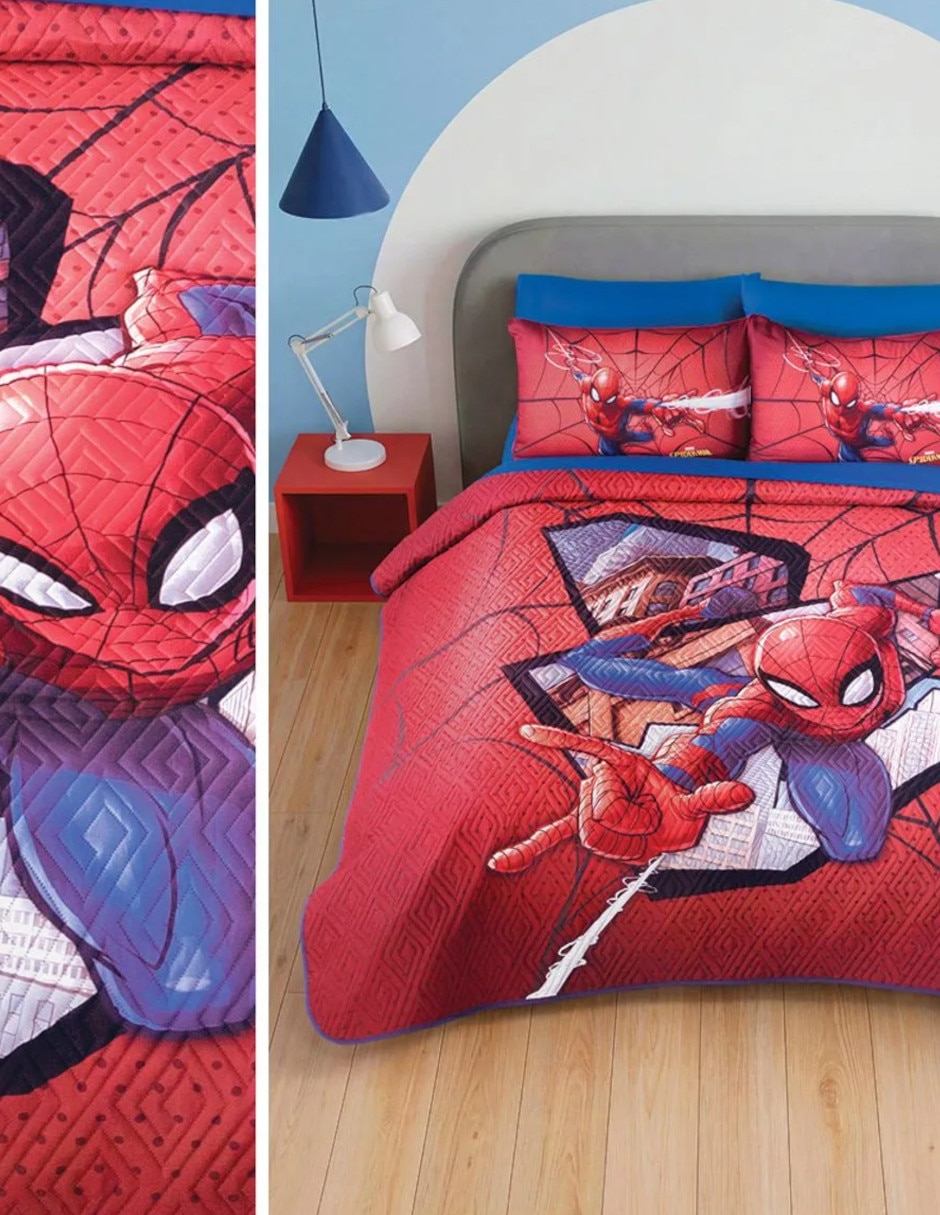 Colcha Spider Man Red 2