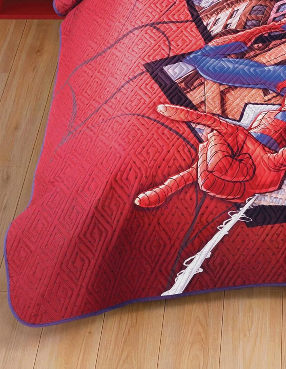 Colcha Spider Man Red 3