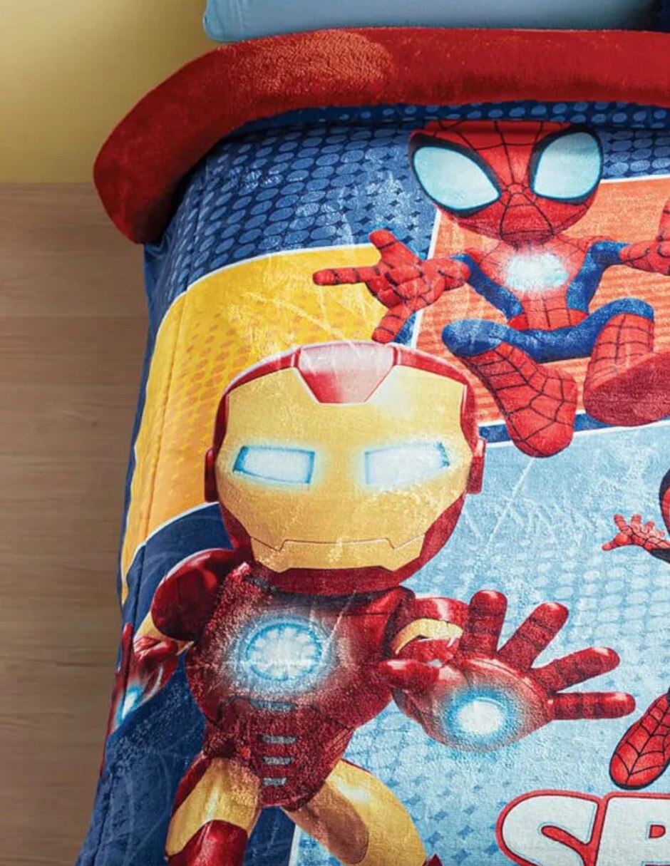 Cobertor Spidey Spidey & Friends estampado Infantil 3