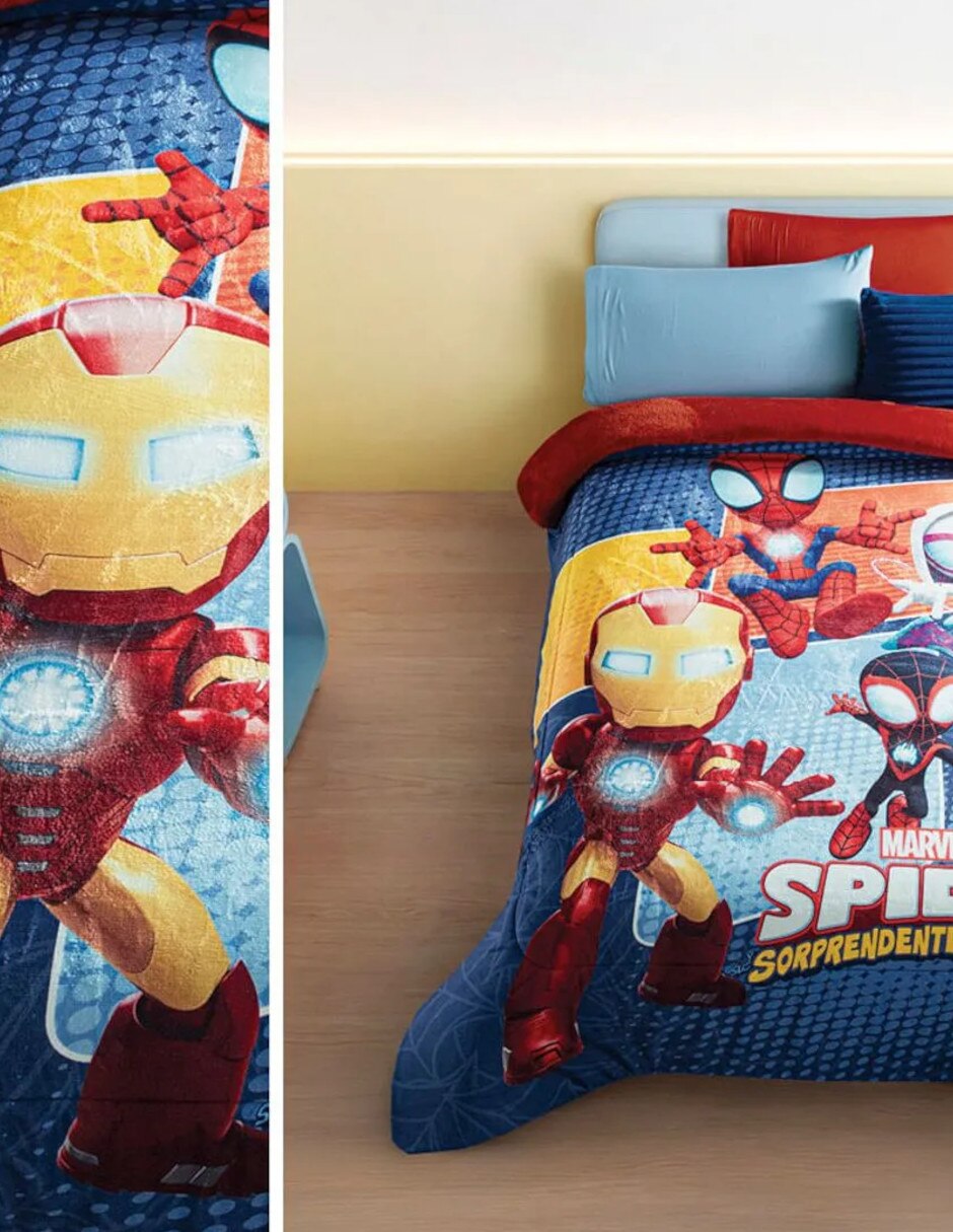 Cobertor Spidey Spidey & Friends estampado Infantil 4