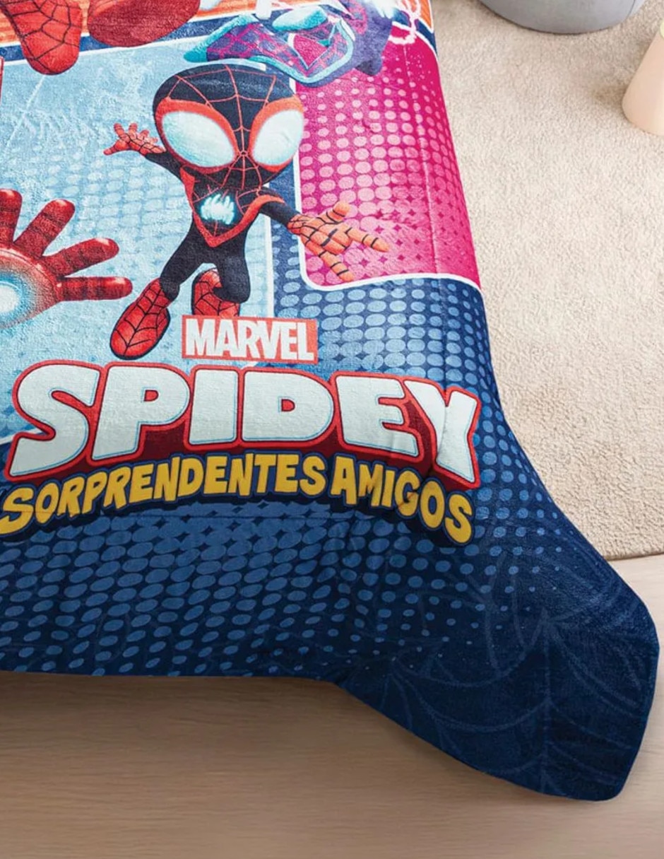 Cobertor Spidey Spidey & Friends estampado Infantil 5