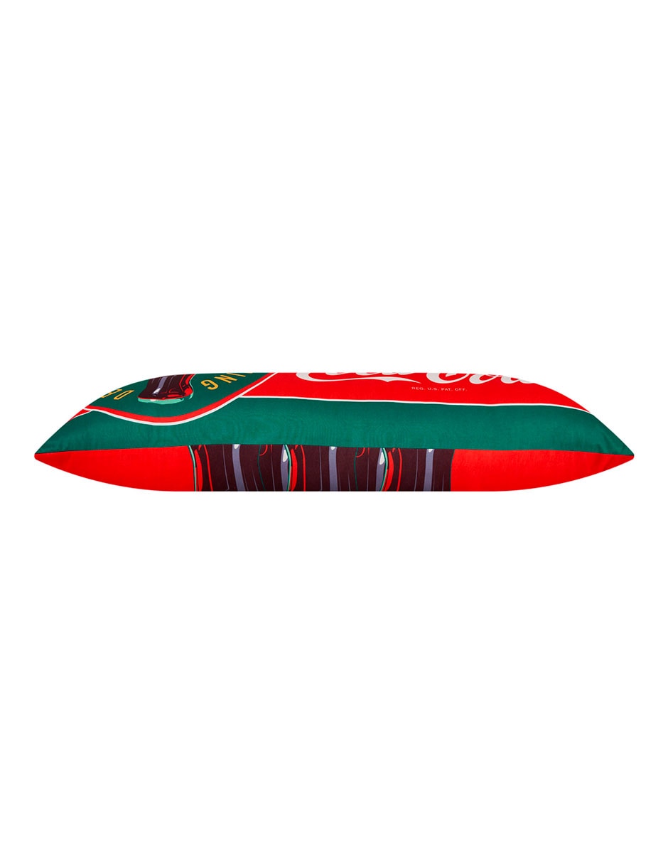 Almohada Súper Jumbo Coca-Cola Logo firmeza Media 5
