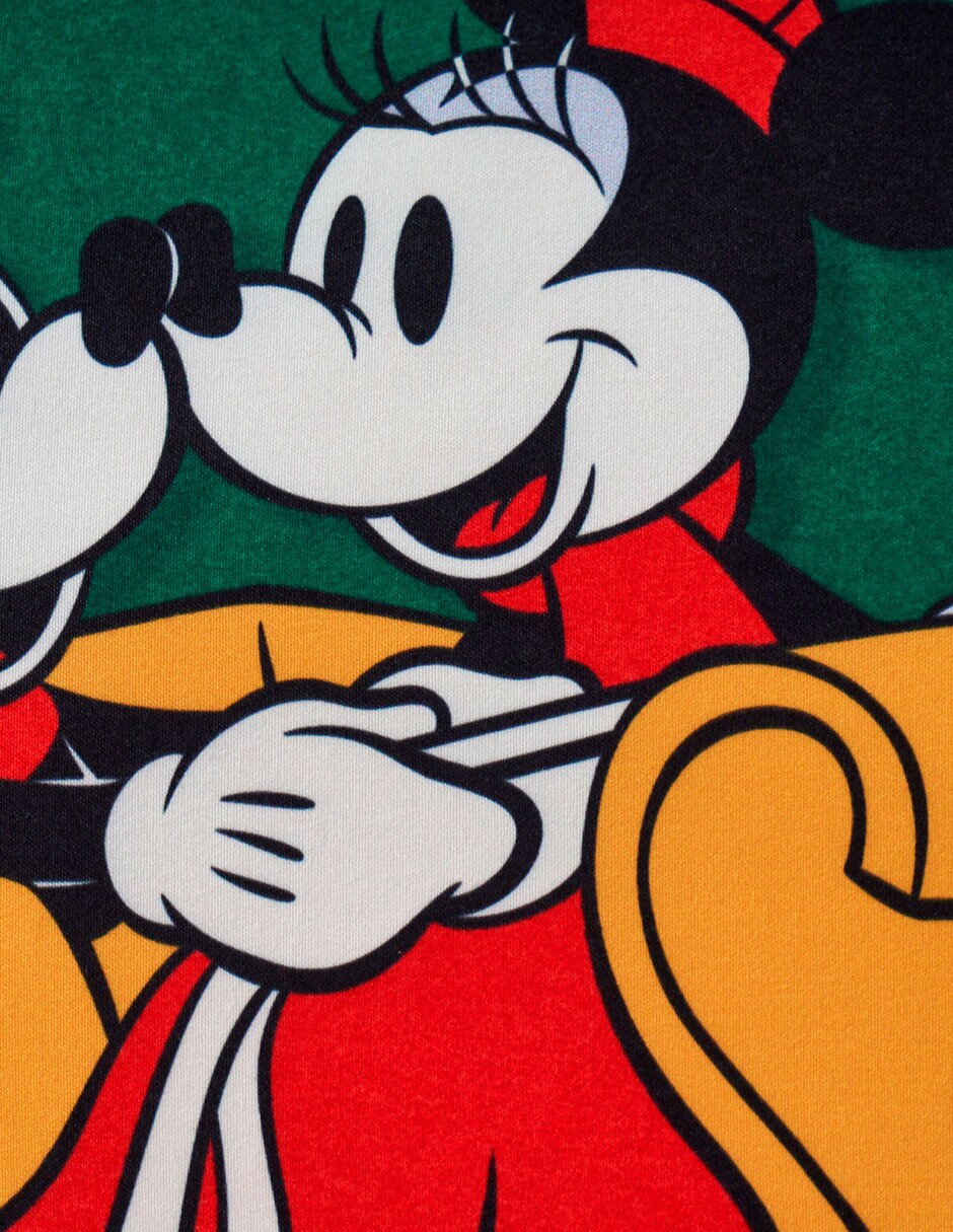 Almohada Reversible Mickey Festive Navidad firmeza Media 7